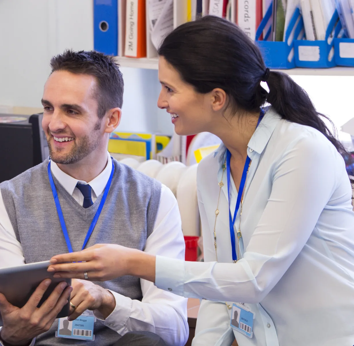 Bespoke PD Packages Teachers talking to each other