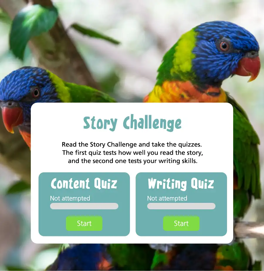 Story Challenge Writers Toolbox Module Activity